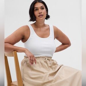 *NWT* Gap Modern Tank Top White XL
